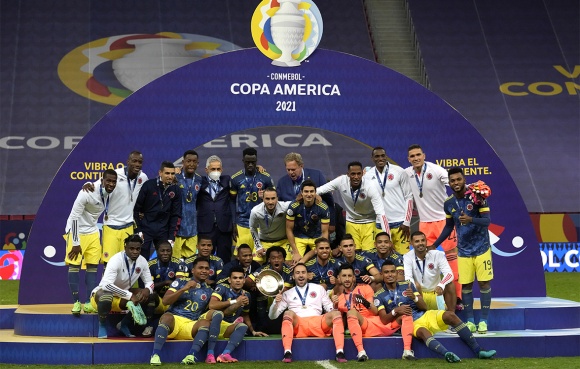 Wilmar Barrios belegt mit Kolumbien den dritten Platz der Copa America