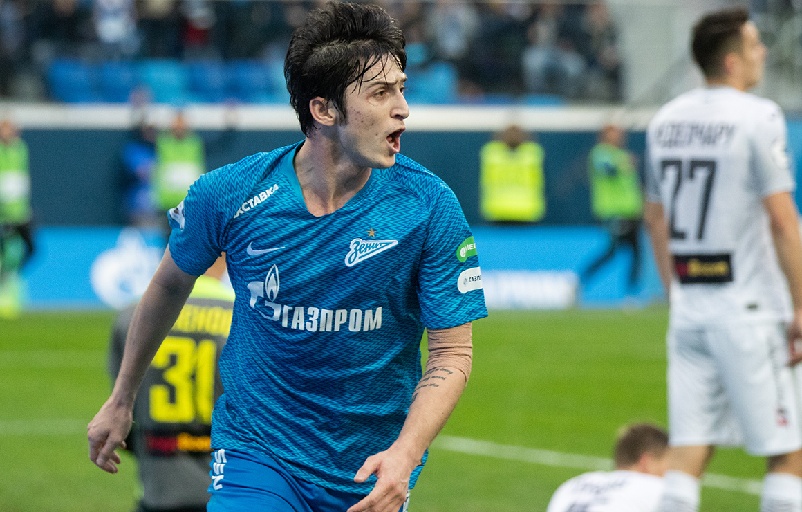 Azmoun schießt schnellstes Tor für Zenit in der Russischen Meisterschaft