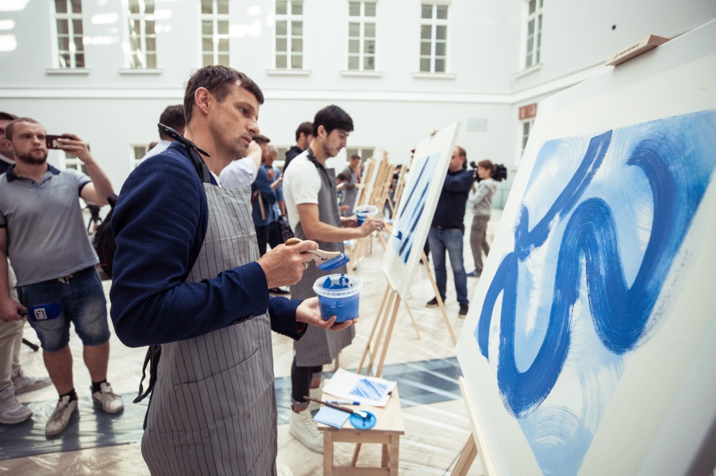 "Blaues Quadrat": Gemeinsames Projekt von Zenit mit der Ermitage