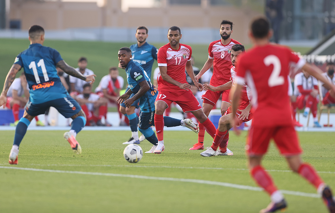 Zenit siegt im Freundschaftsspiel gegen Nationalmannschaft Jordaniens